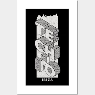 Techno Ibiza Posters and Art